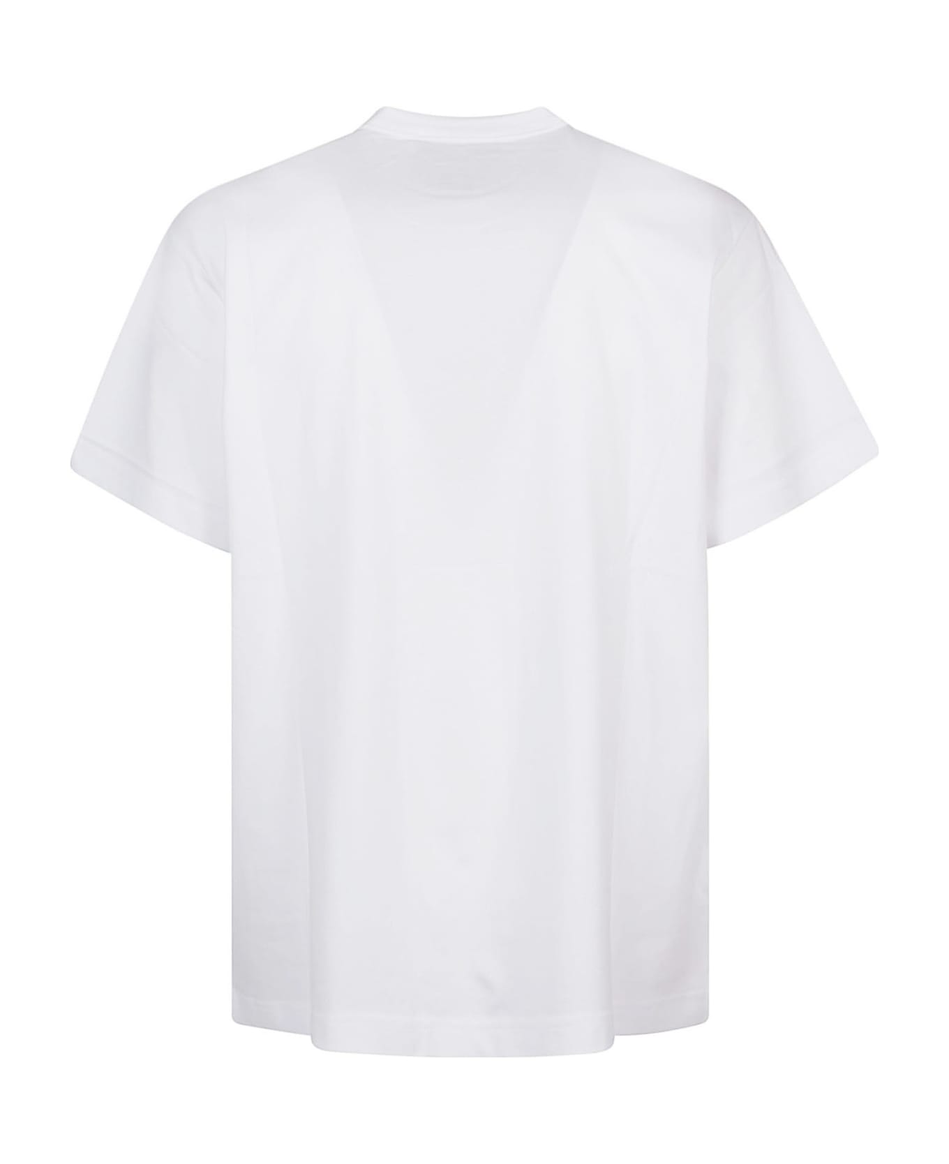 Versace Jeans Couture Magazine Logo T-shirt - White