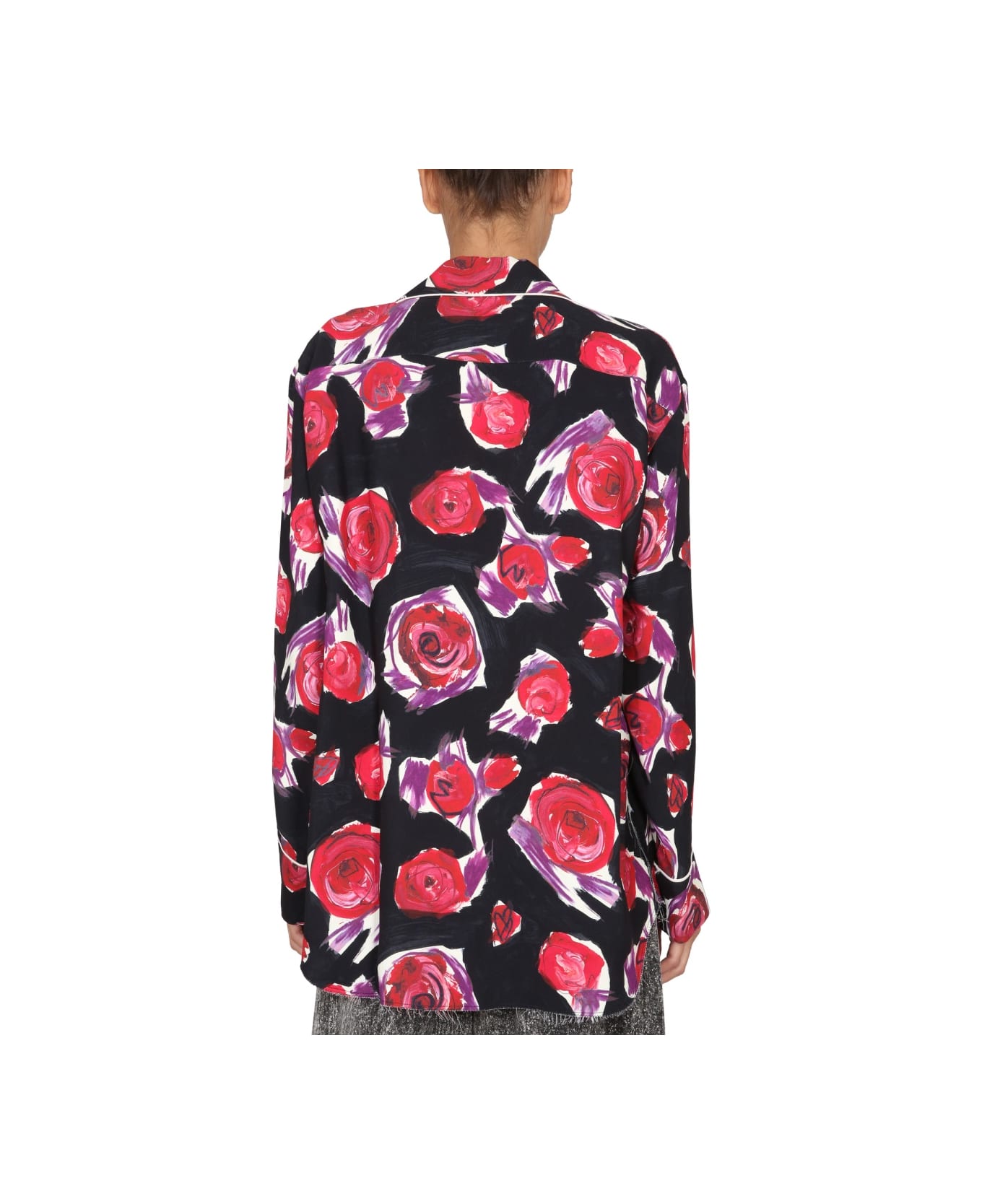 Marni Floral Print Shirt - MULTICOLOUR