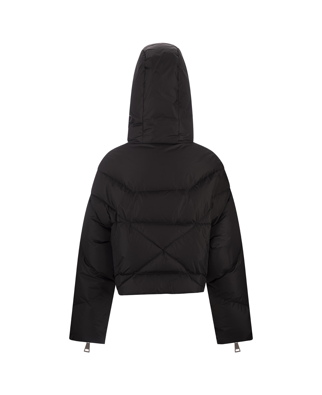 Khrisjoy Black Khris Shorty Puffer Jacket - Black