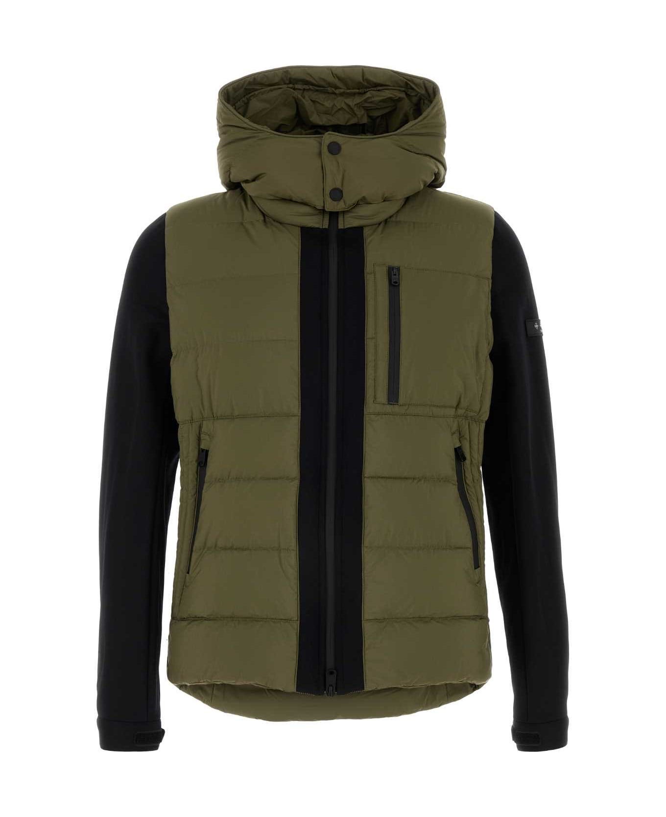 TATRAS Army Green Nylon Taro Down Jacket - KHAKI