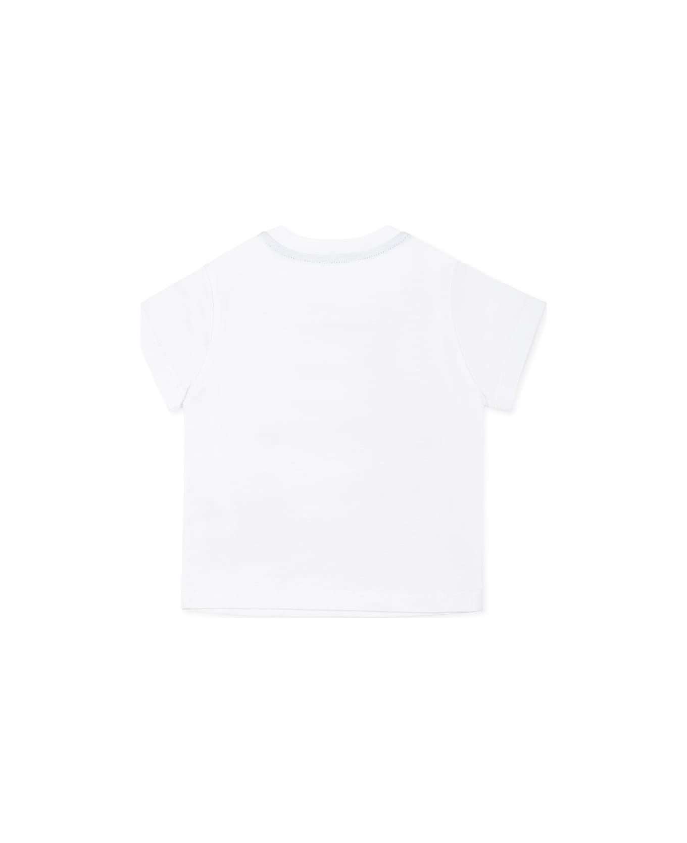 Missoni White T-shirt For Baby Boy With Logo - White