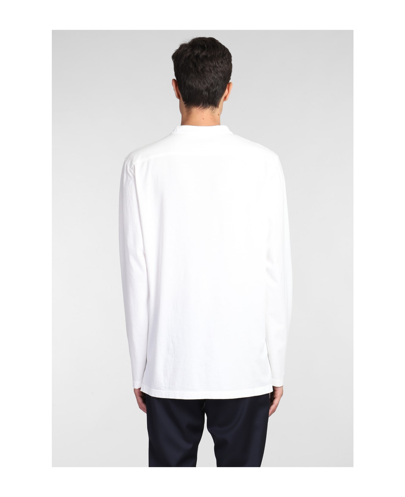 Barena Dabon T-shirt In White Cotton - white