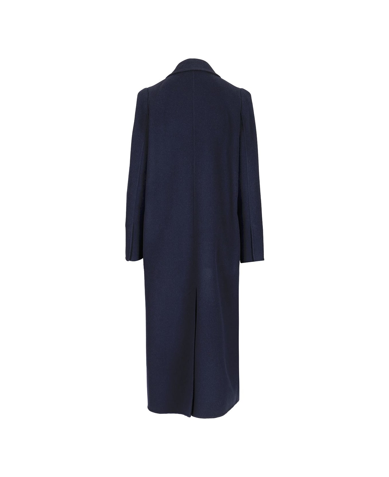Max Mara Double-breasted Coat - BLUE コート