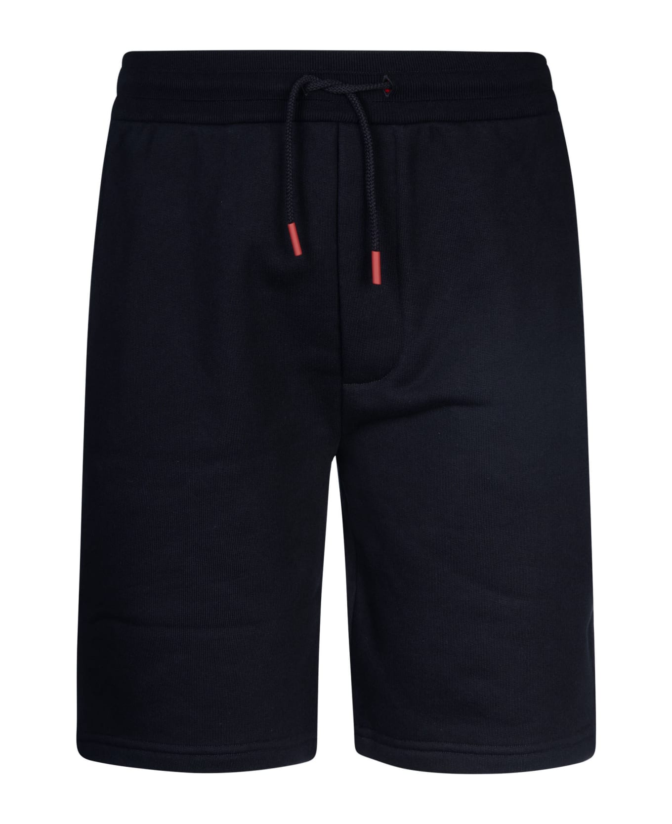 Kiton Elastic Drawstring Waist Shorts - Navy Blue