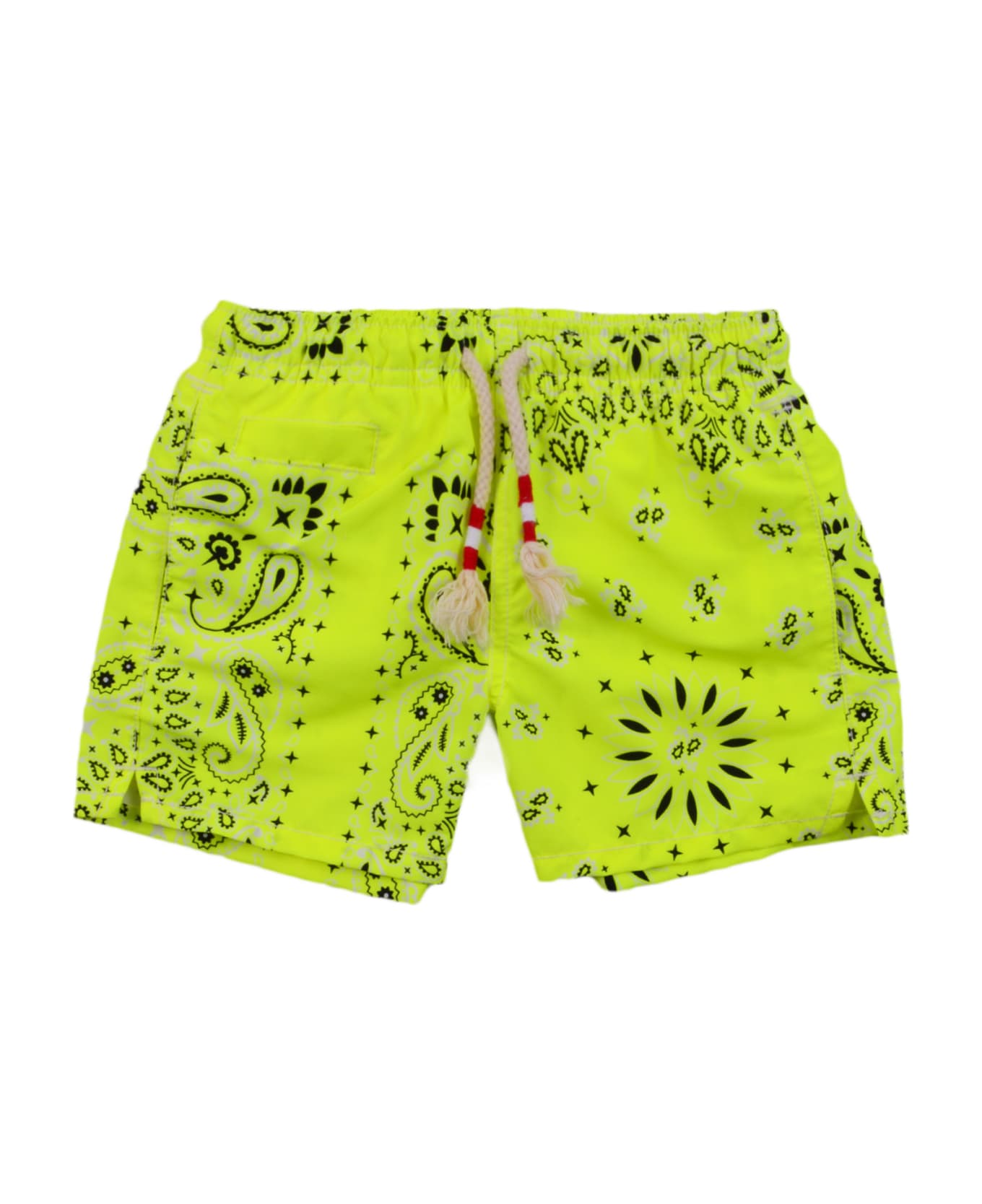 MC2 Saint Barth Swim Shorts With Bandana Print - Yellow