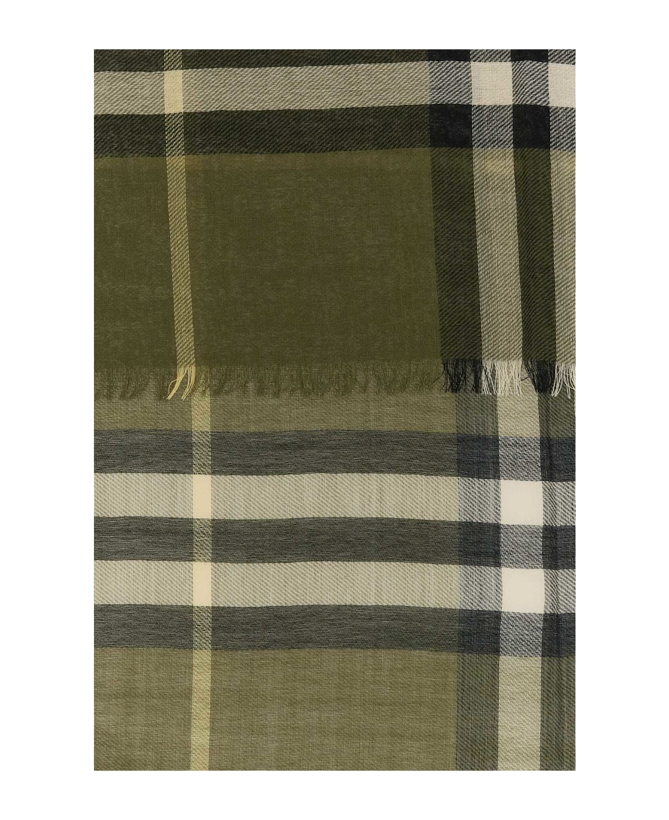 Burberry Embroidered Wool Scarf - PEA
