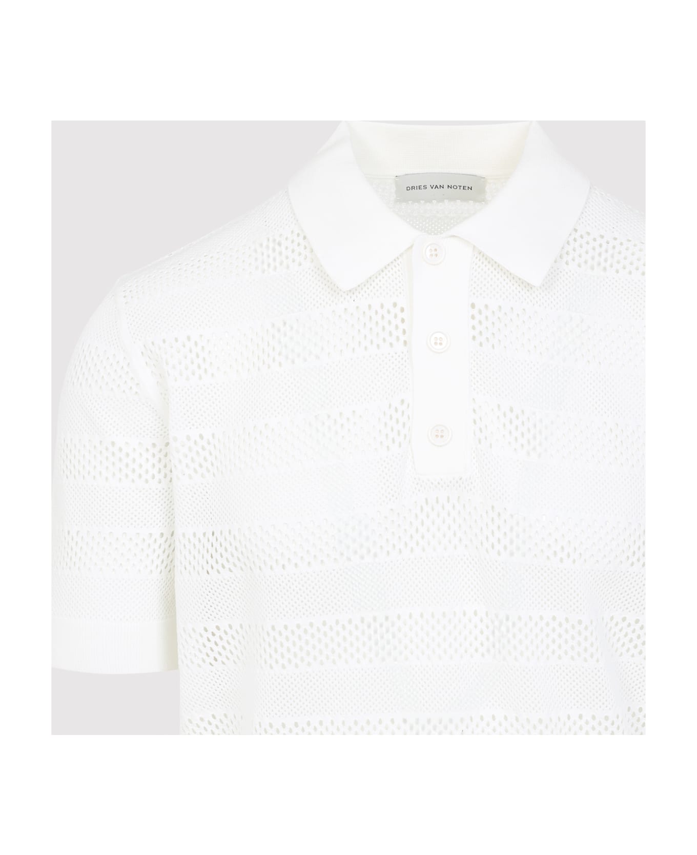 Dries Van Noten Mercy Polo - White
