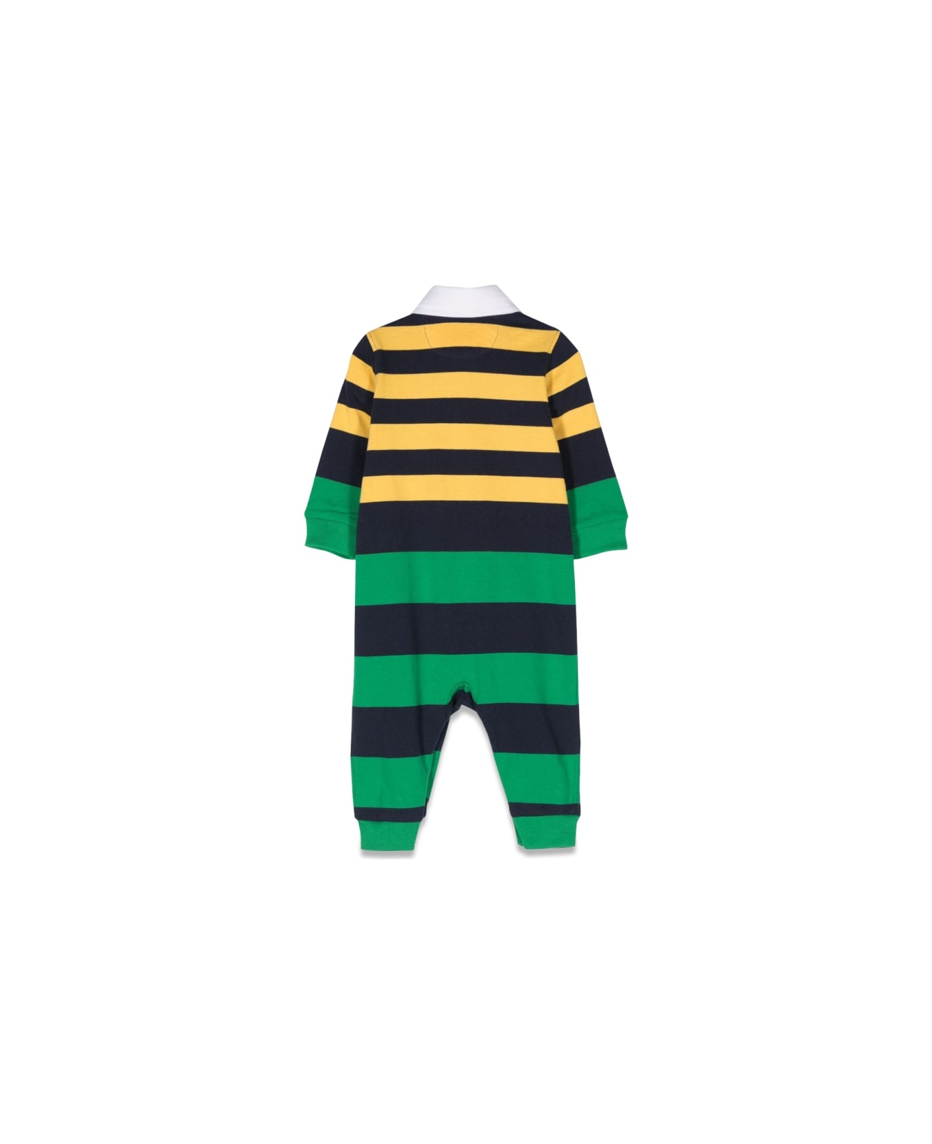 Polo Ralph Lauren Rugby Covral-one Piece-coverall - MULTICOLOUR