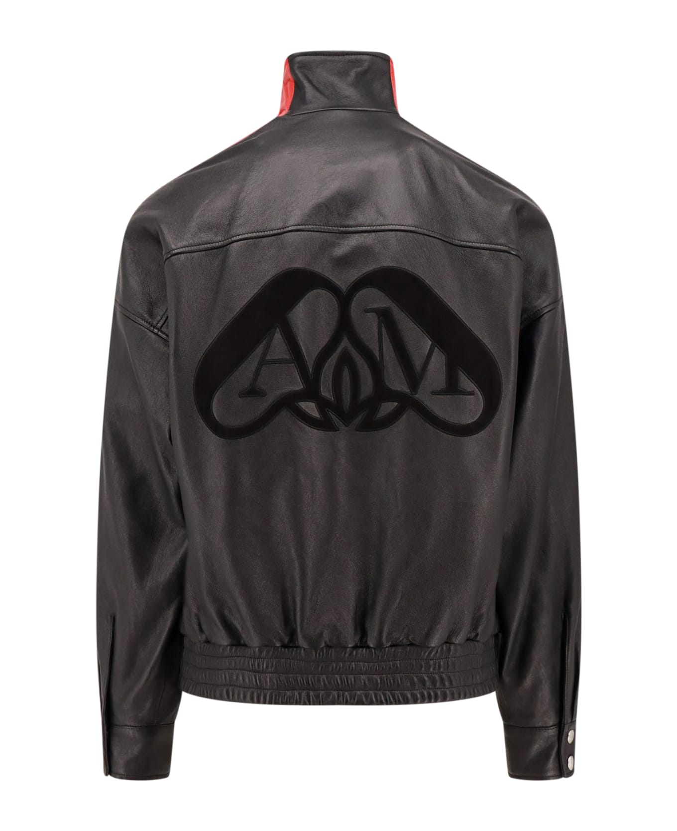 Alexander McQueen Leather Jacket - Black レザージャケット