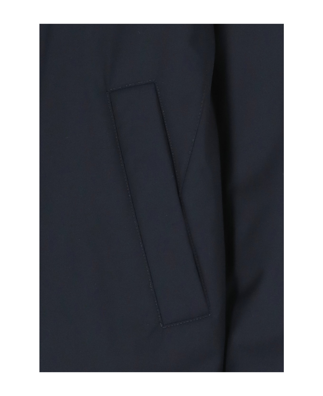 Herno Padded Nylon Down Jacket - Blue