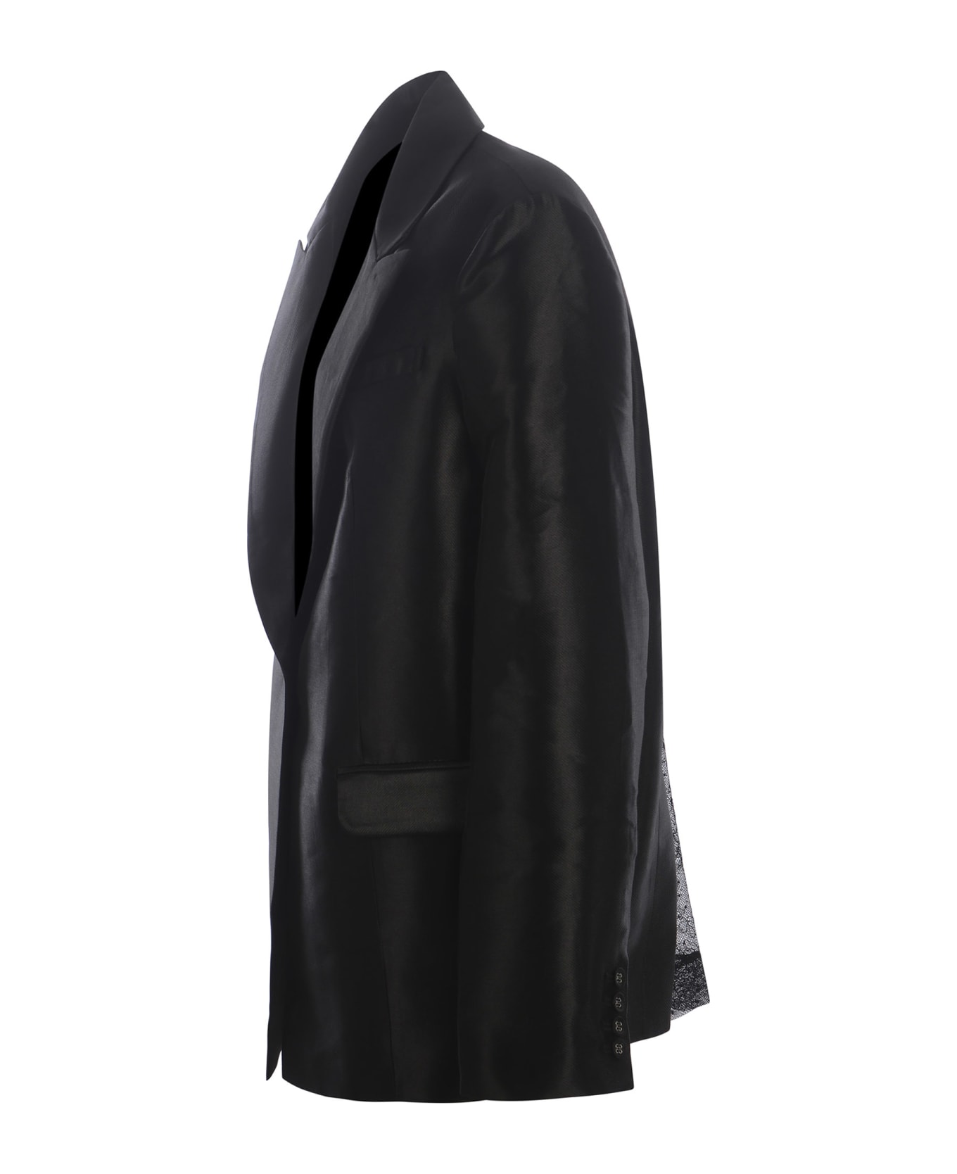Rotate by Birger Christensen Jacket Rotate Made Of Viscose Blend - Nero
