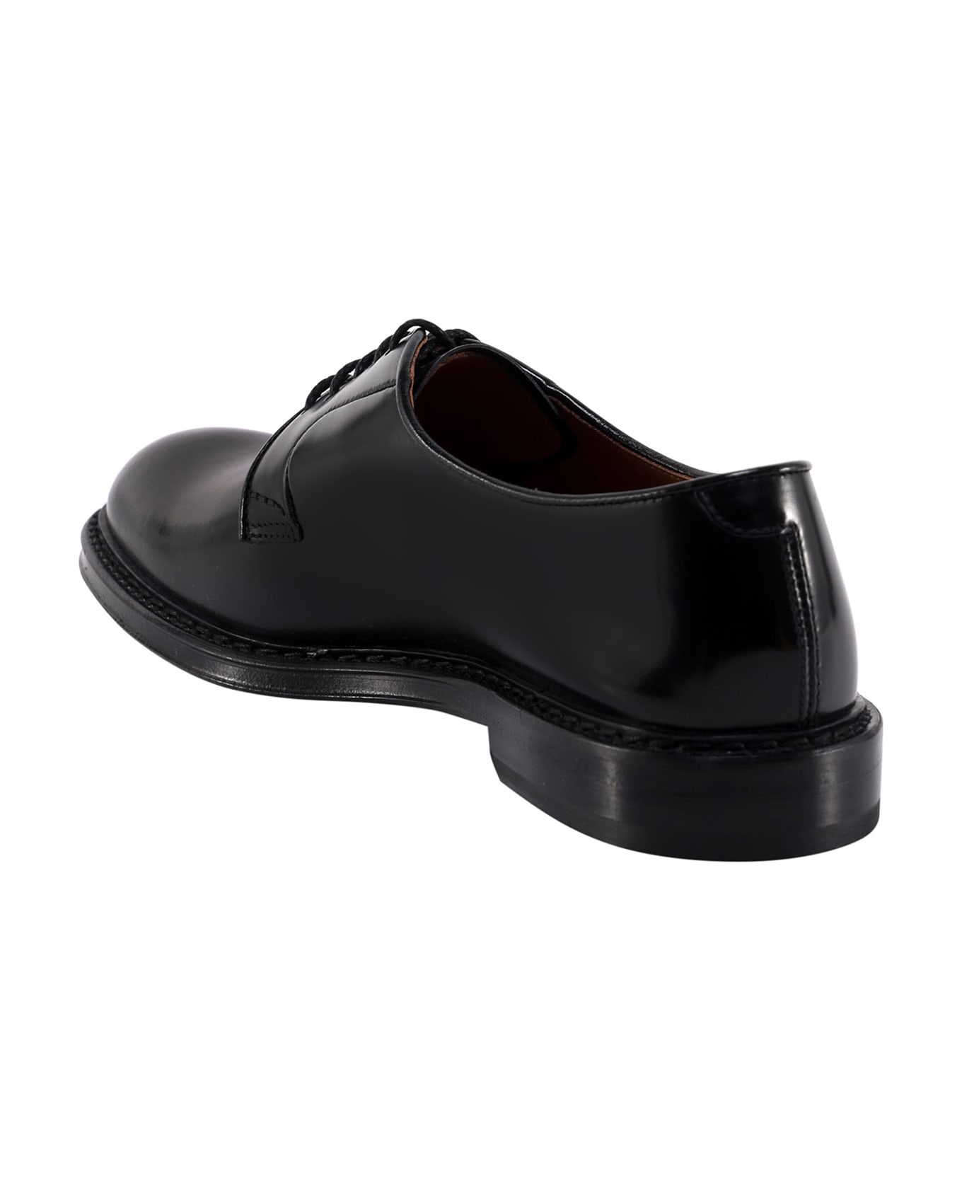 Doucal's Lace-up Shoe - Black
