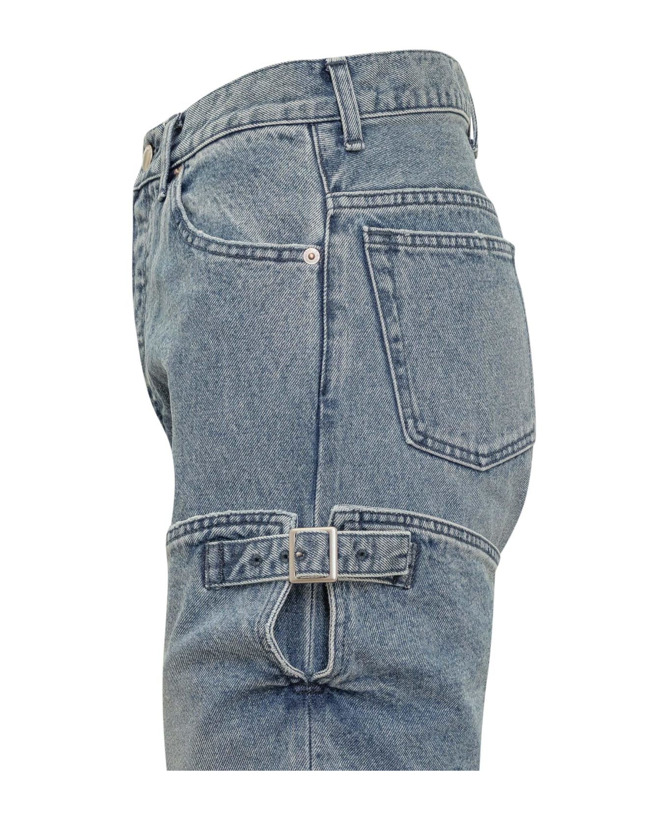 AMBUSH Five Pocket Jeans - MID BLUE