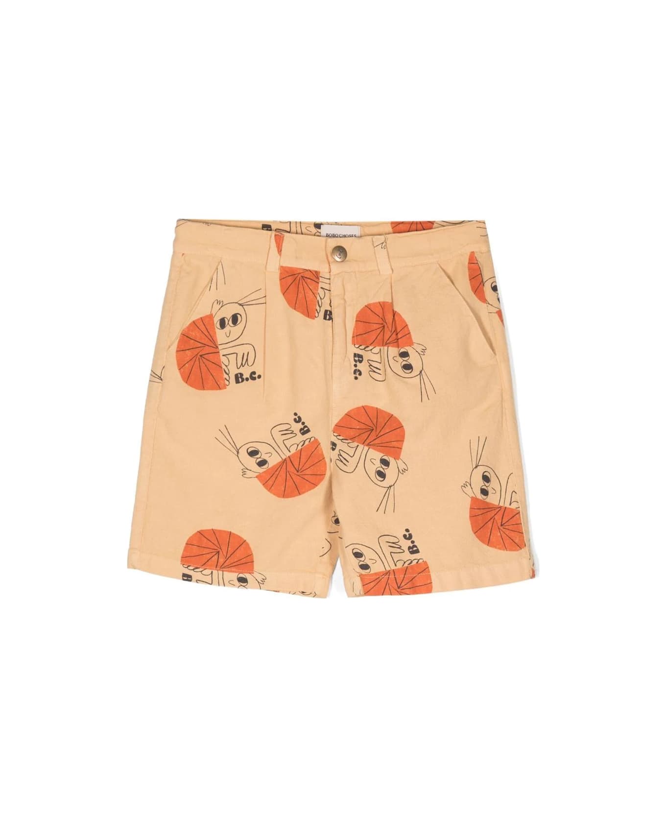 Bobo Choses Hermit Crab All Over Woven Shorts - Multi ボトムス