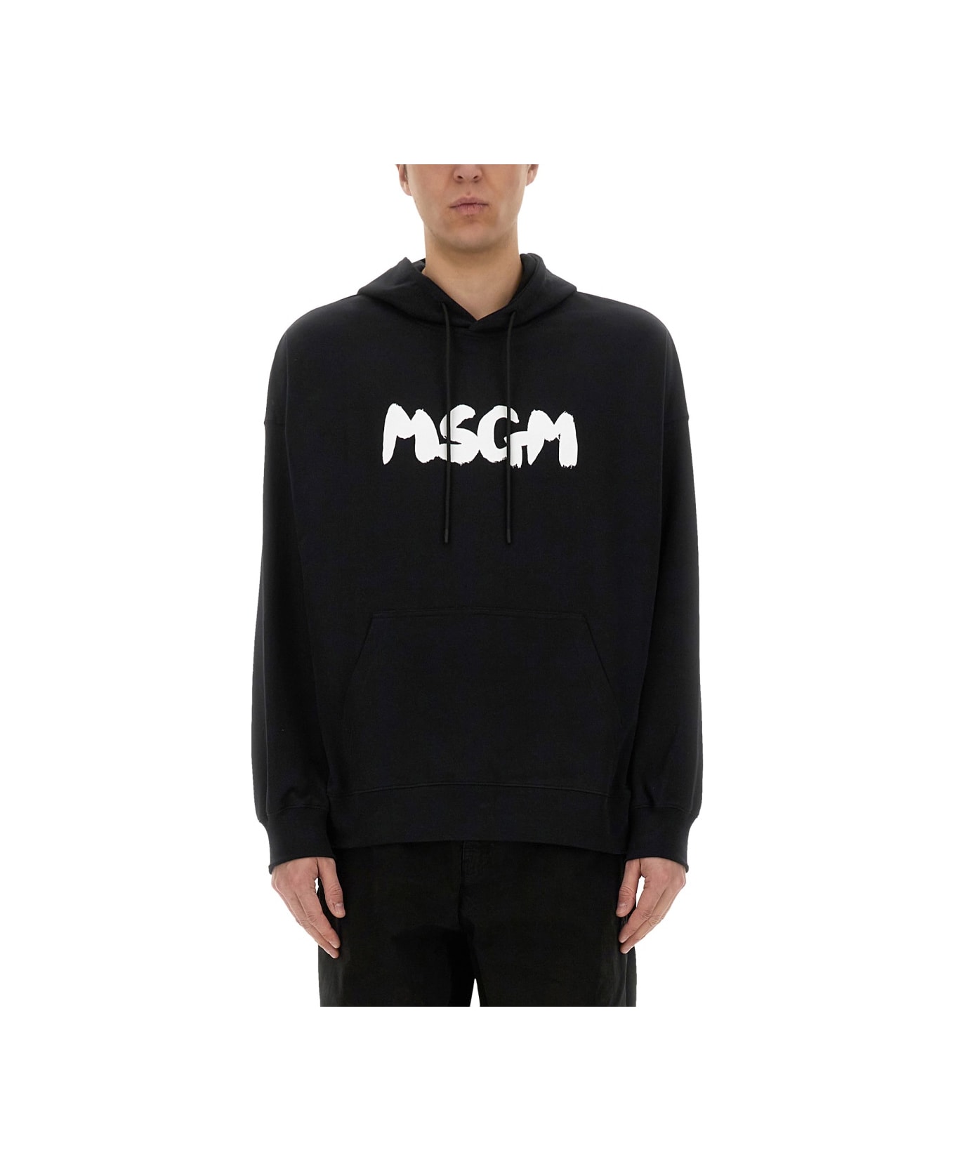 MSGM Hoodie - BLACK