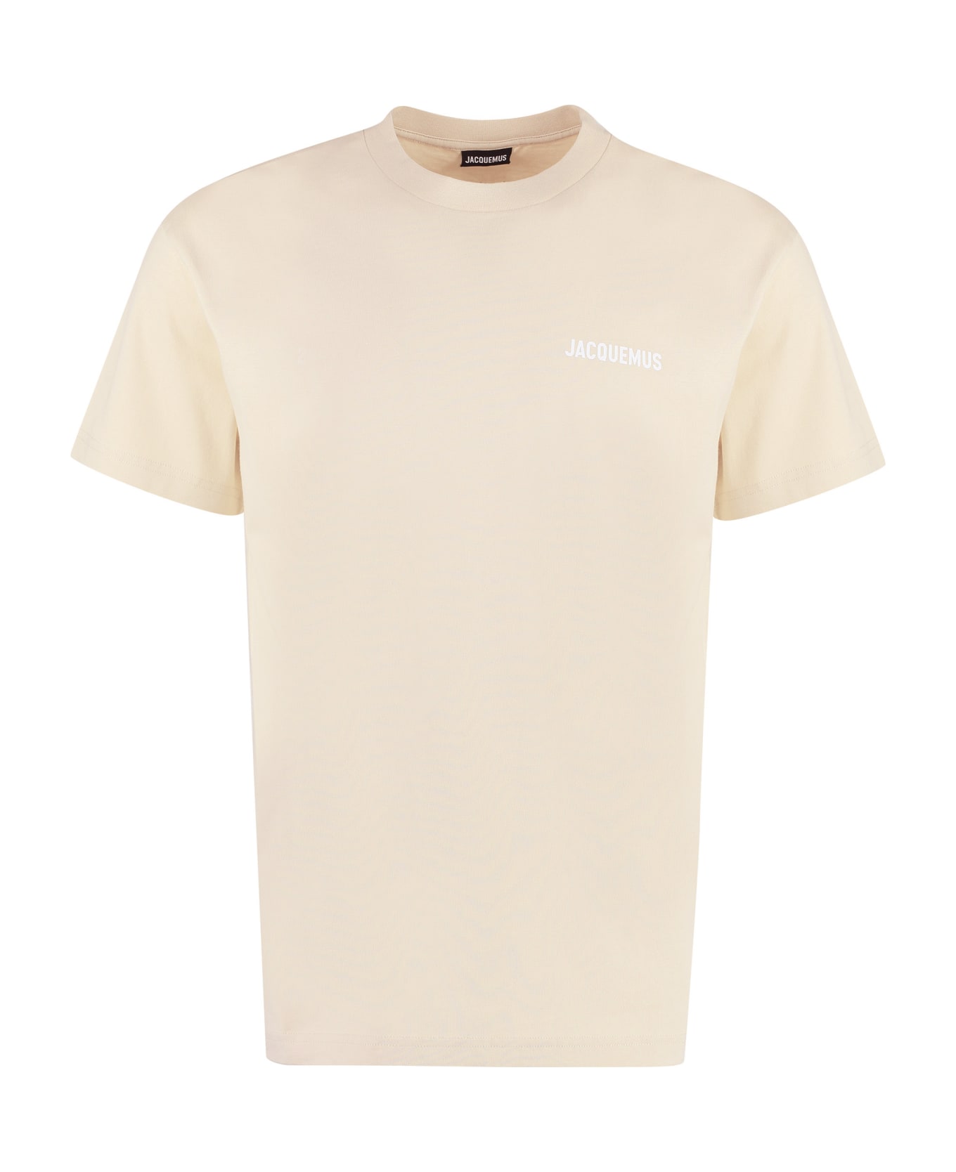 Jacquemus Le T-shirt Cotton Logo T-shirt - Beige