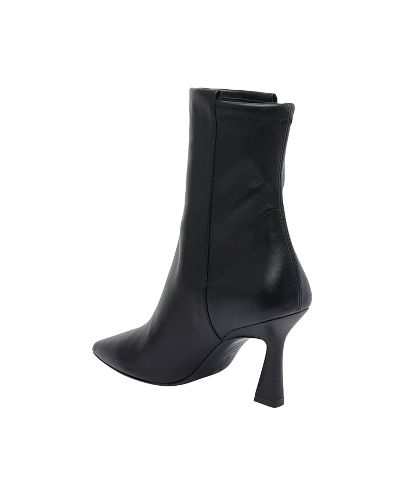 Stuart Weitzman Vinnie Pump Booties - Black