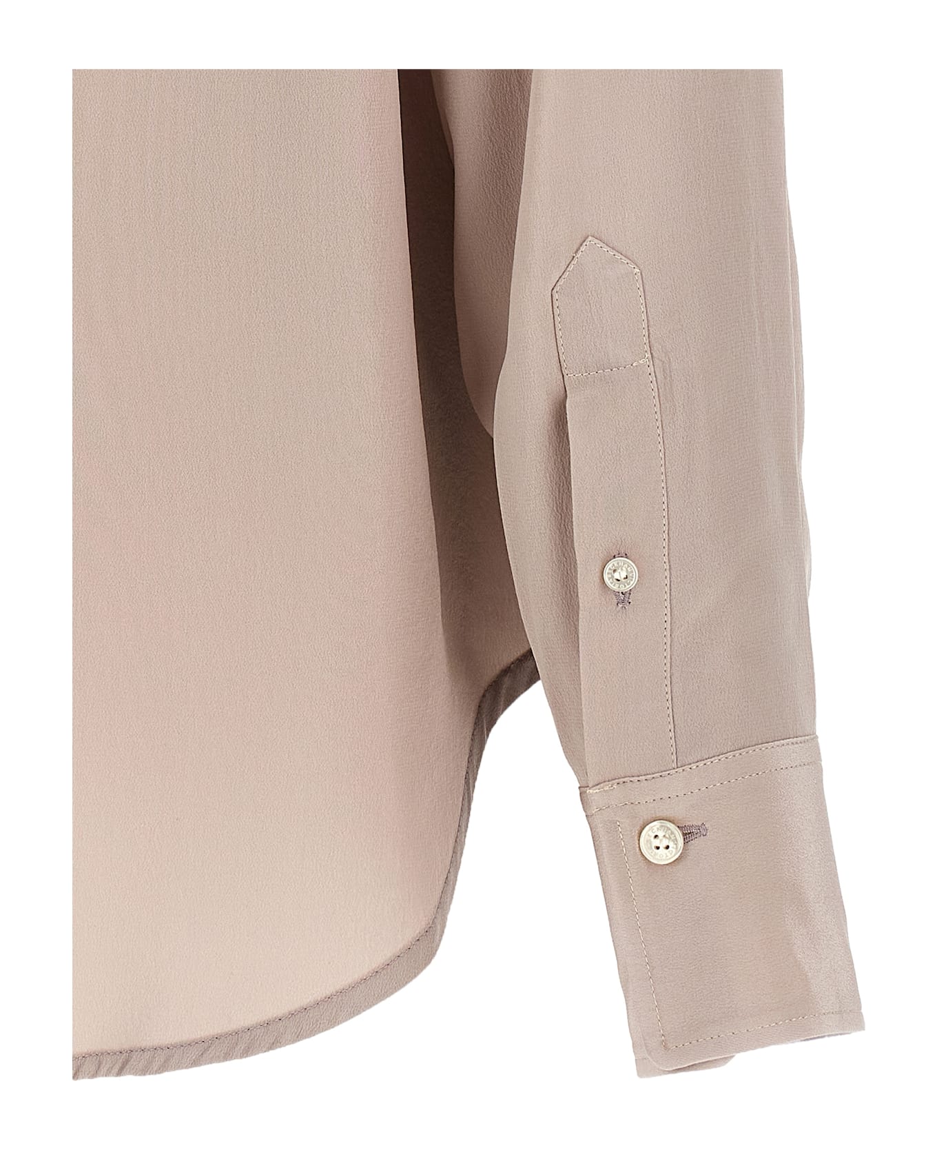 Victoria Beckham 
asymmetric Ruffle
 Blouse - Purple