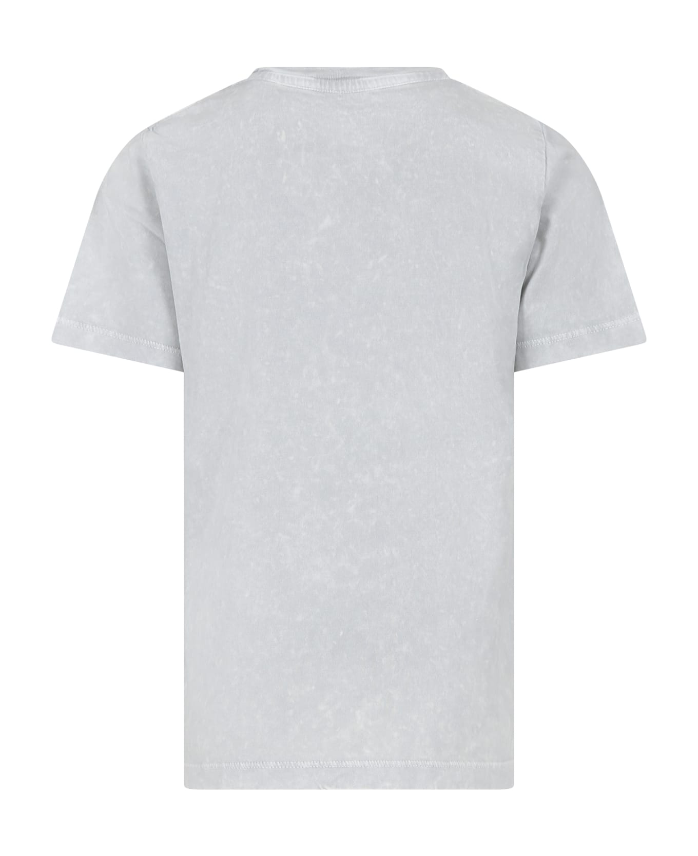 Zadig & Voltaire Gray T-shirt For Boy With Logo - Grey