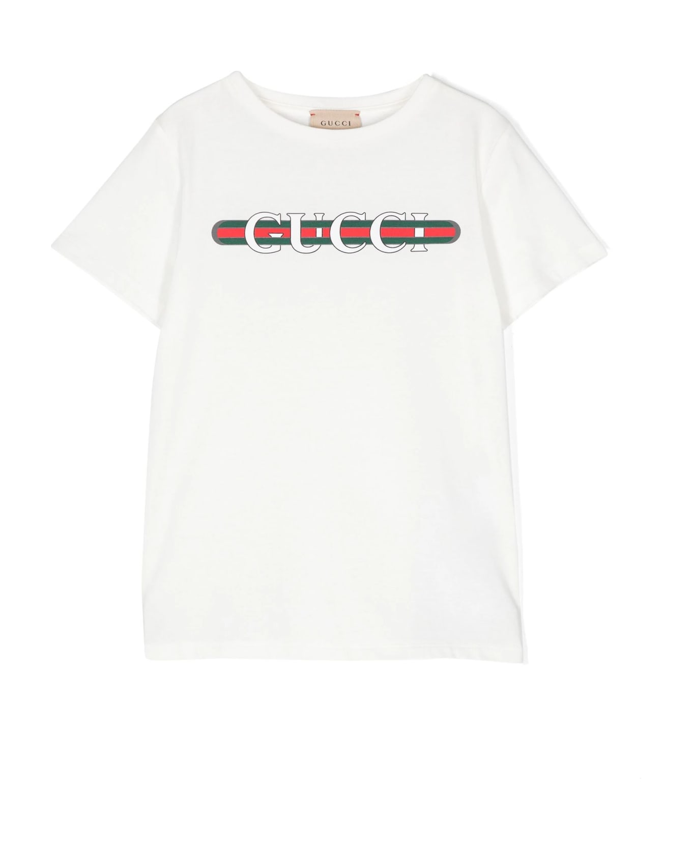 Gucci Kids T-shirts And Polos White - White