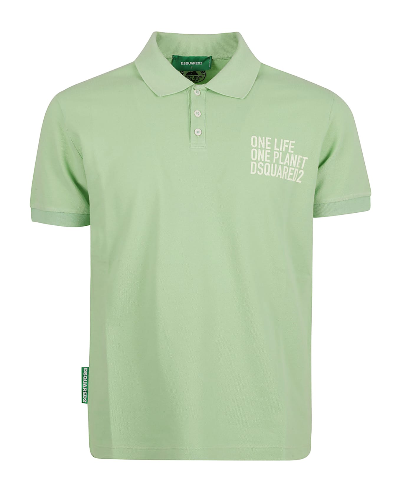 Dsquared2 Olop Mini Polo Shirt - PALE GREEN