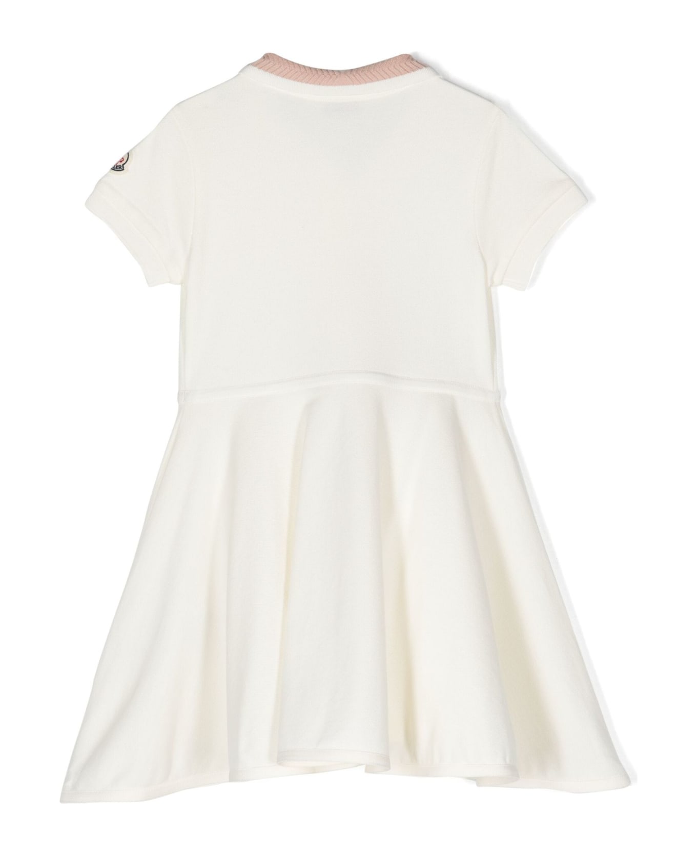 Moncler New Maya Dresses White - White ワンピース＆ドレス