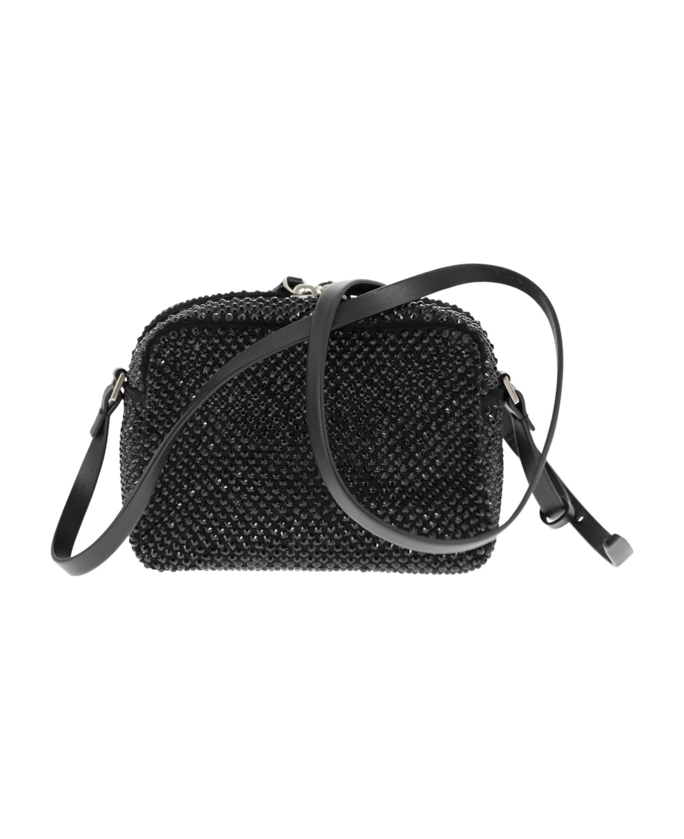 Fabiana Filippi Leather Camera Bag - Black