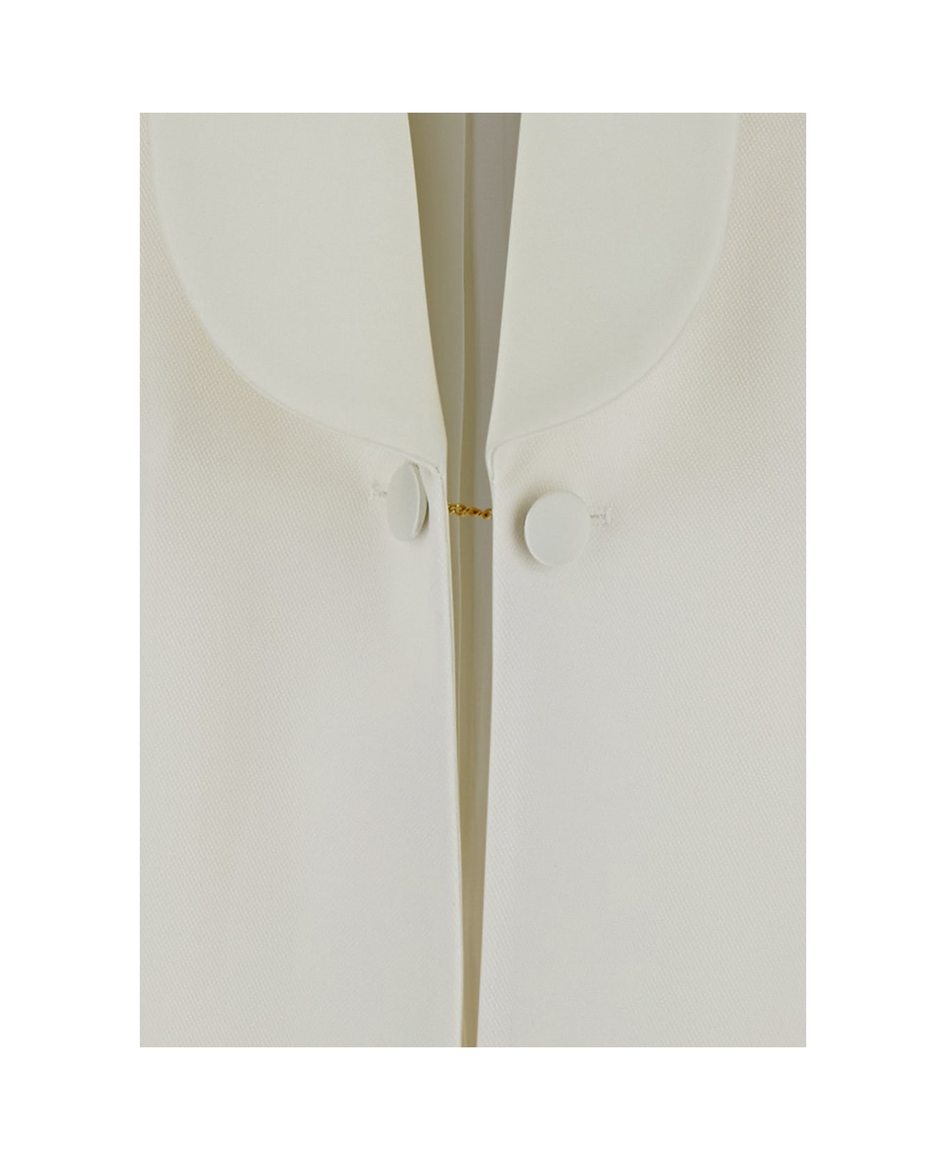Victoria Beckham Showl Collar Tux - White