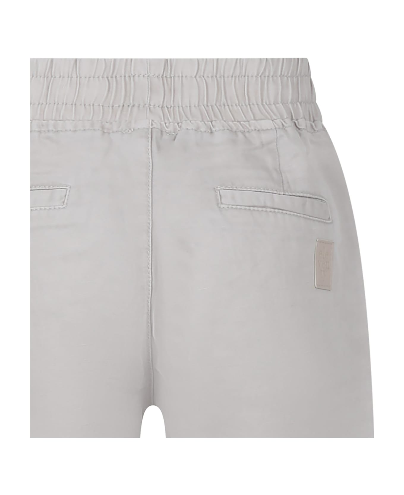 Eleventy Gray Casual Shorts For Boy - Grey