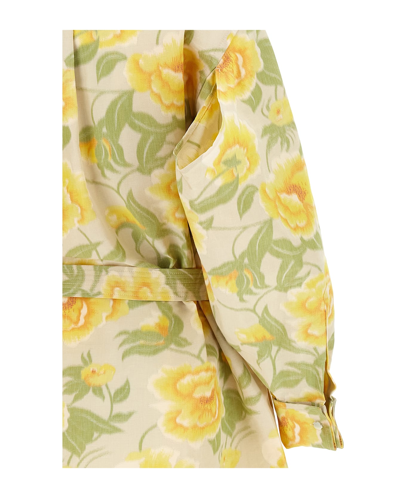 Kenzo 
 Peonies Kimono Sleeve
 Dress - Multicolor