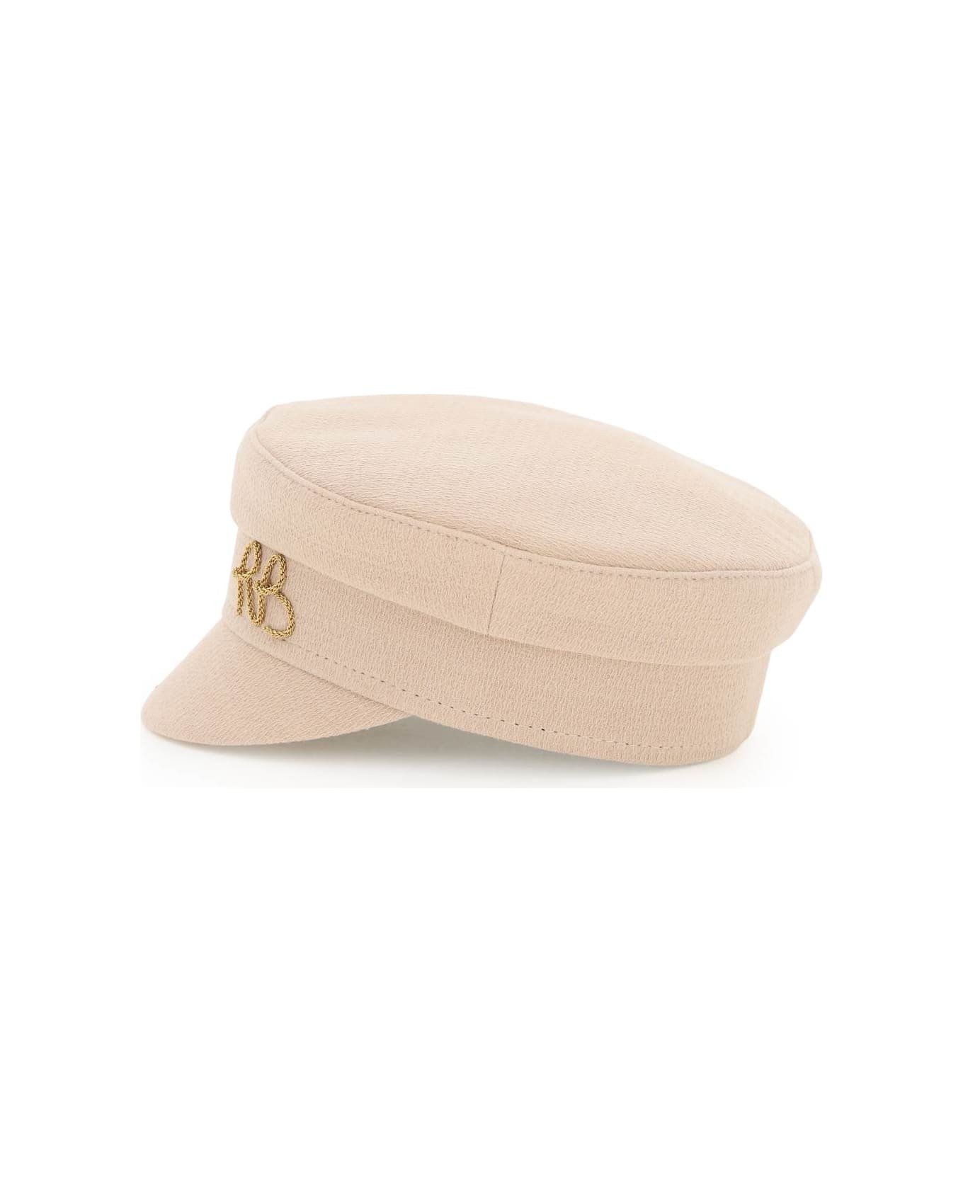 Ruslan Baginskiy Linen Baker Boy Hat - Beige