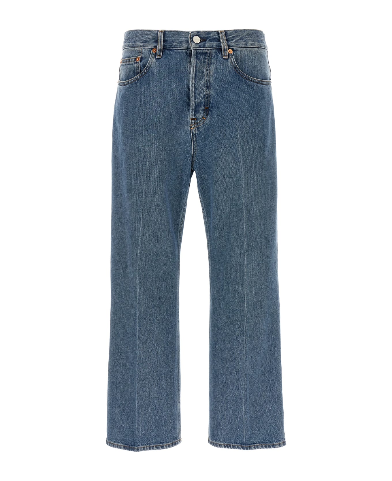 Gucci Cropped Jeans - Light Blue