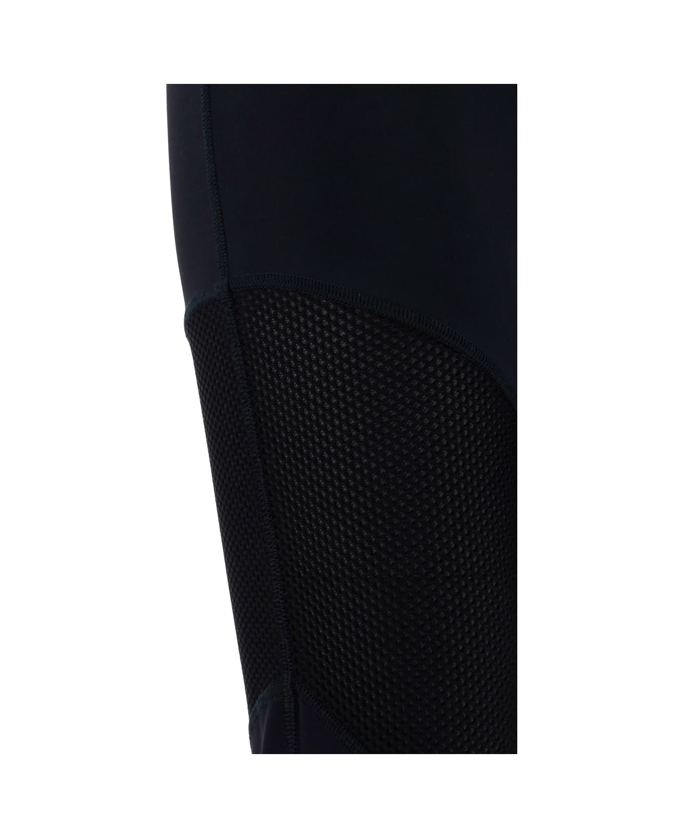 Fendi Leggings With Logo - Black