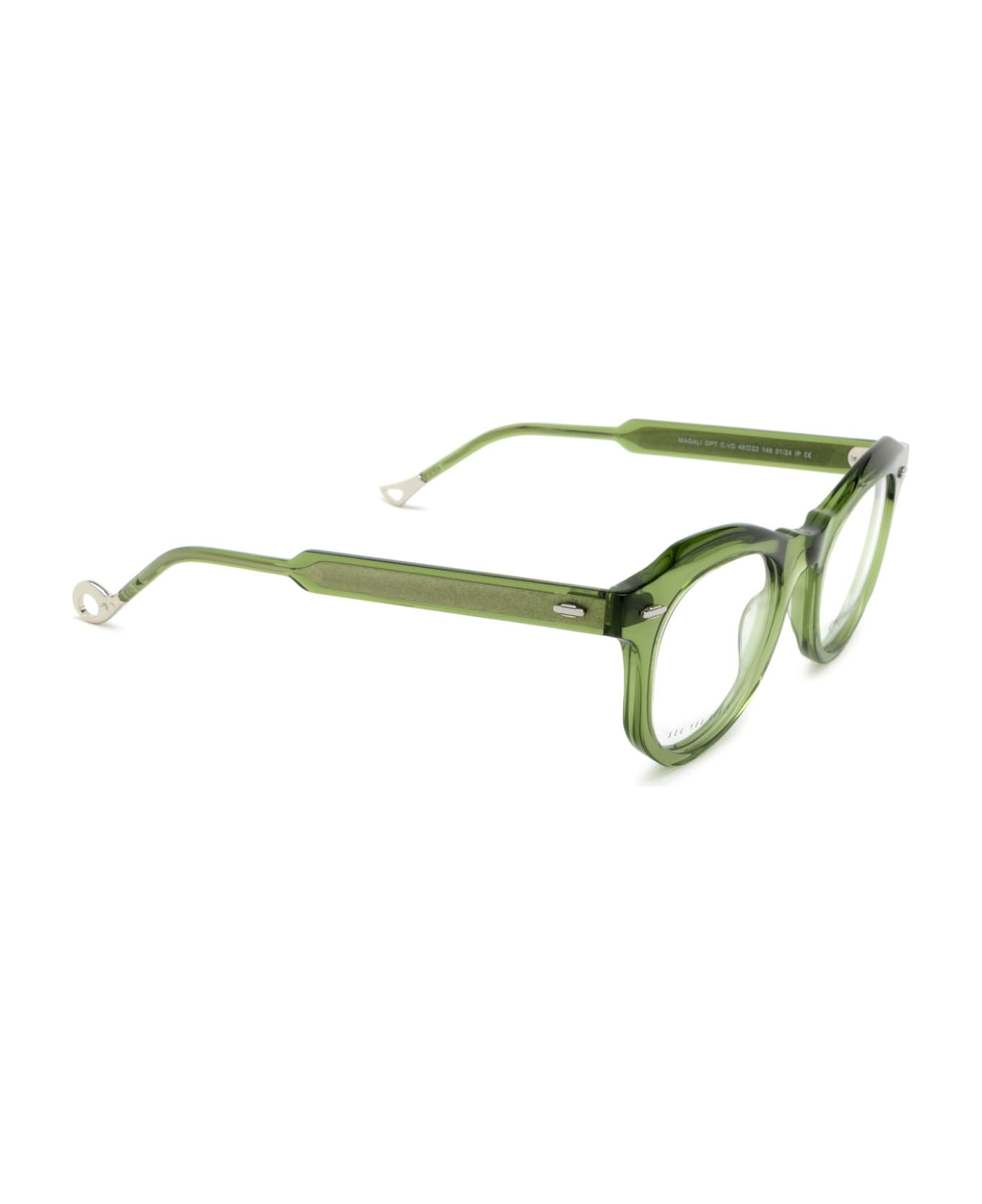 Eyepetizer Magali Opt Transparent Green Glasses - Transparent Green アイウェア