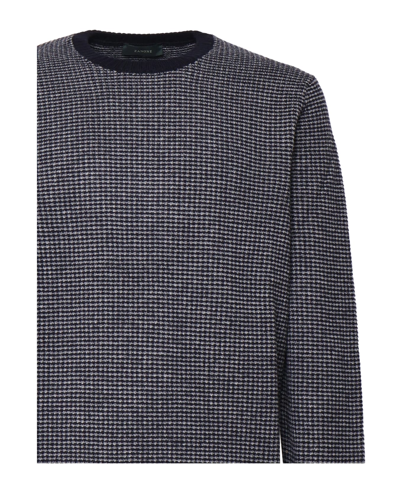 Zanone Crewneck Sweater - Blue