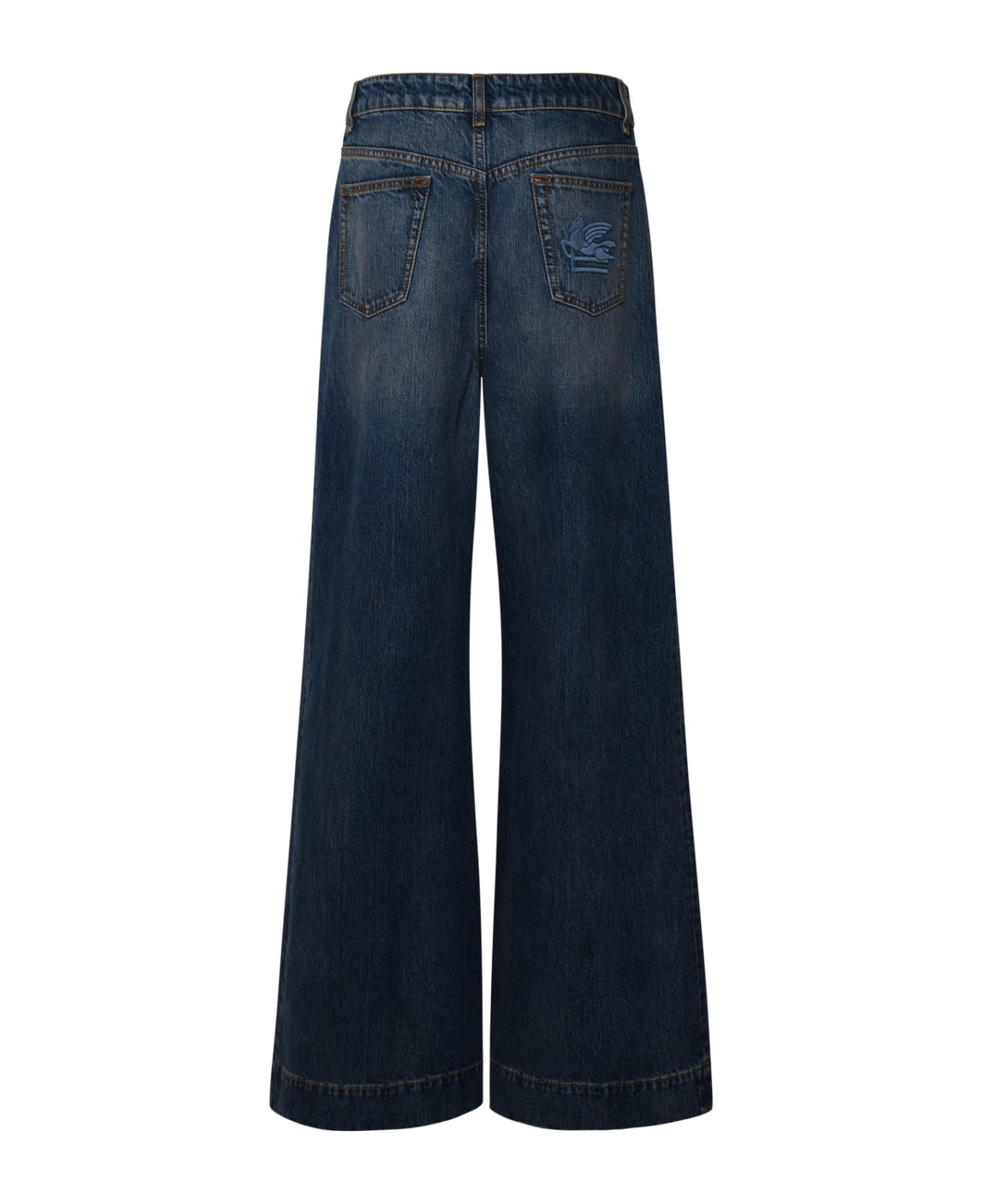 Etro Blue Cotton Jeans - Blue
