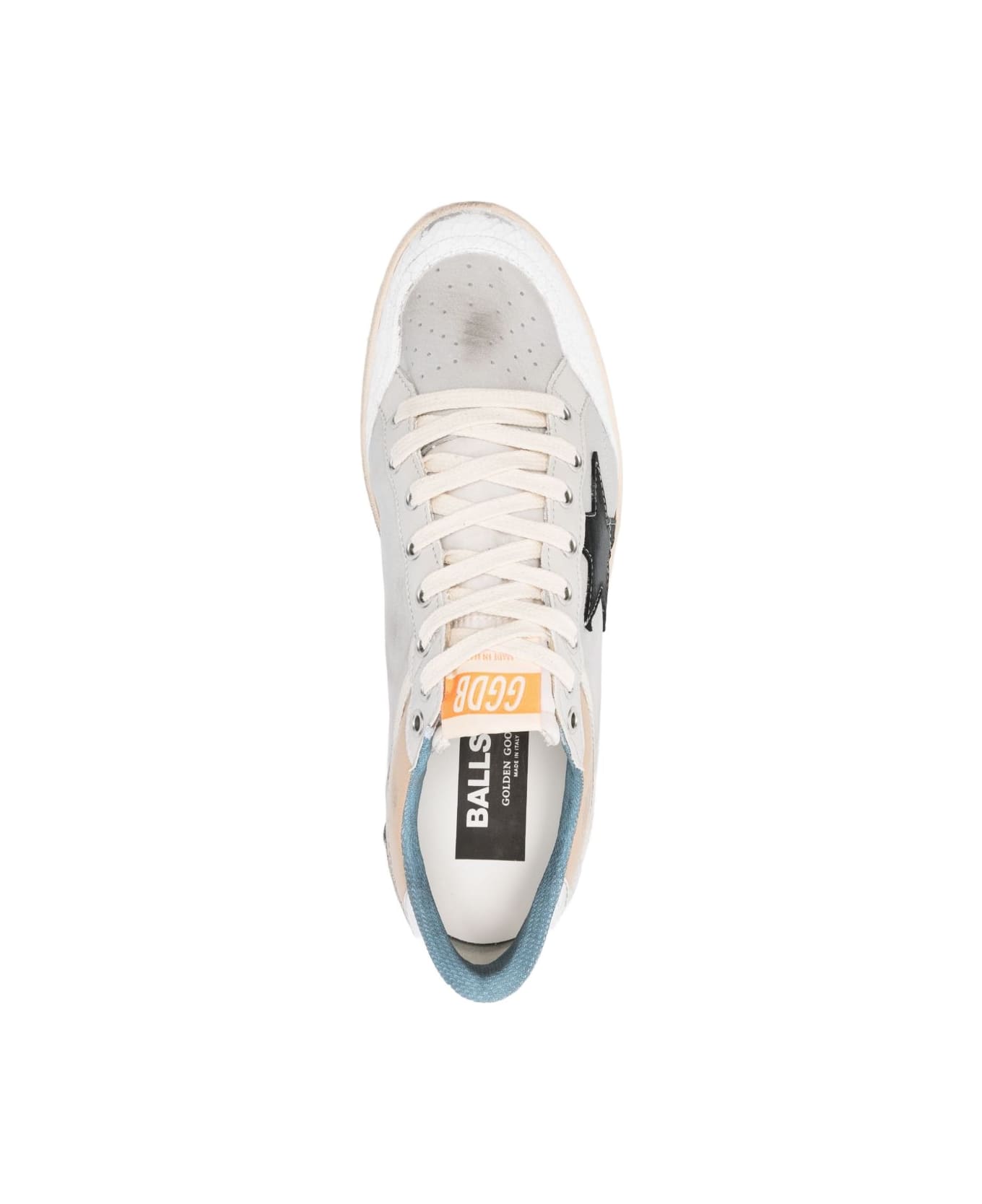 Golden Goose Light Gray Lace-up Sneakers - Grey