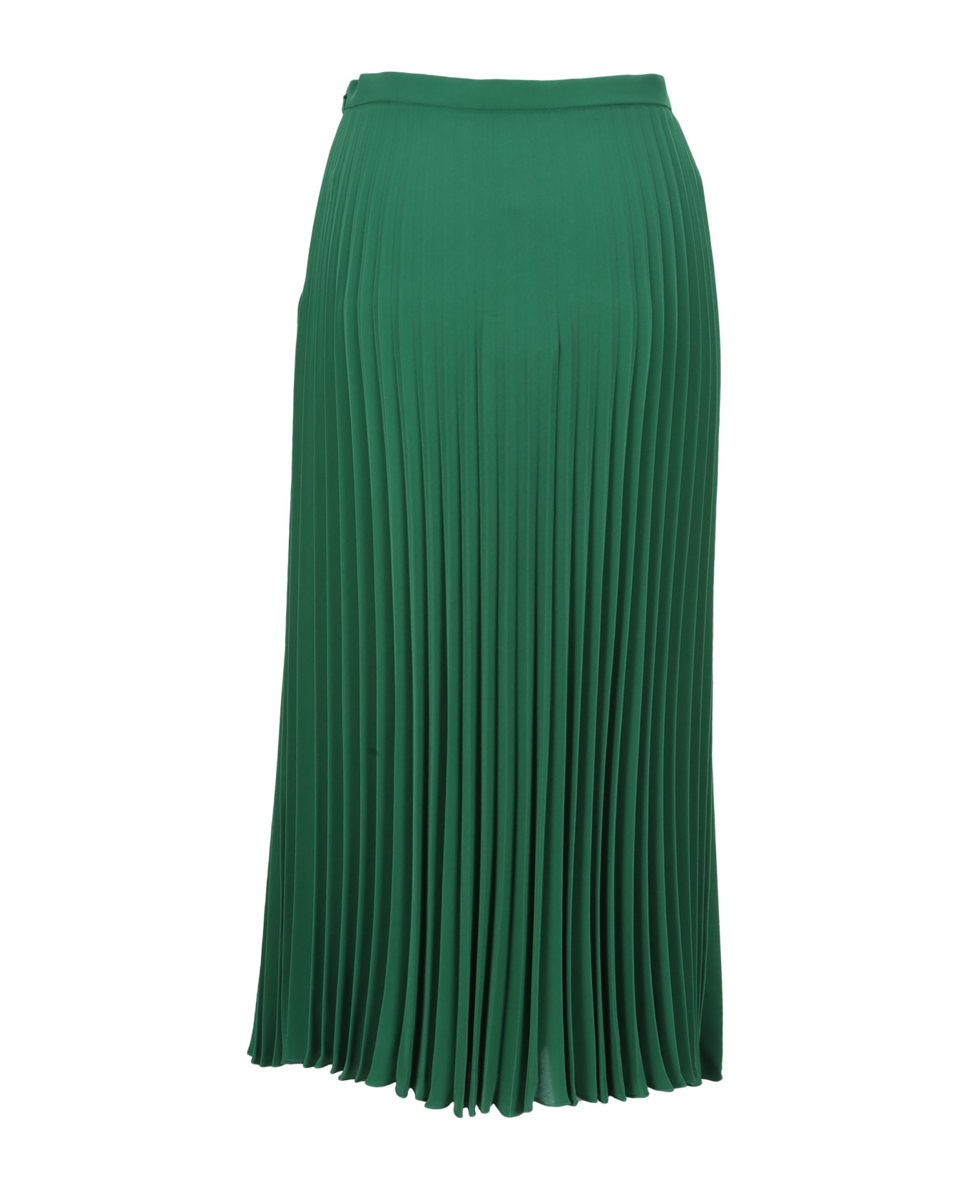 Max Mara Studio Pleated Skirt - GREEN