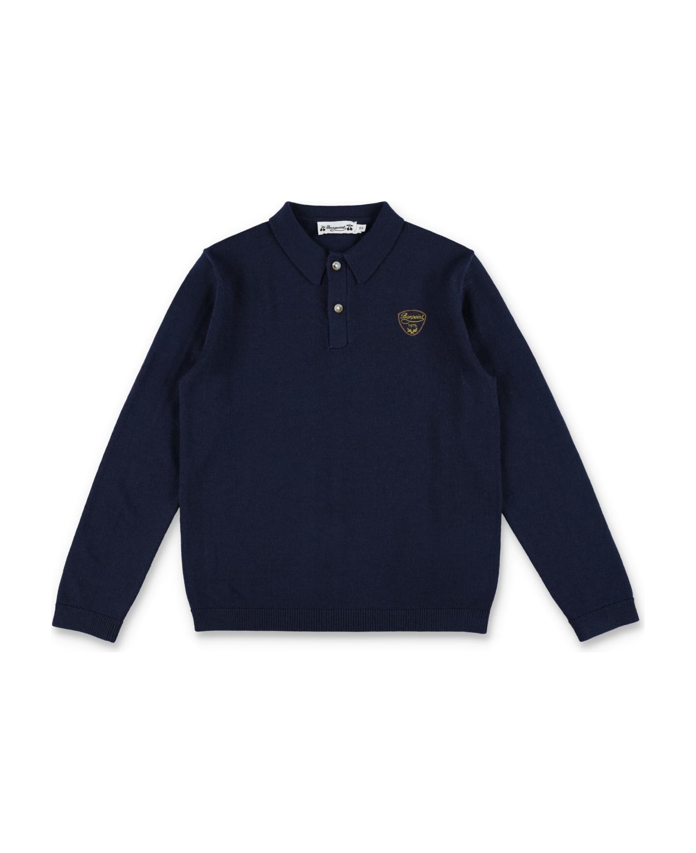 Bonpoint Polo Knit - MARINE