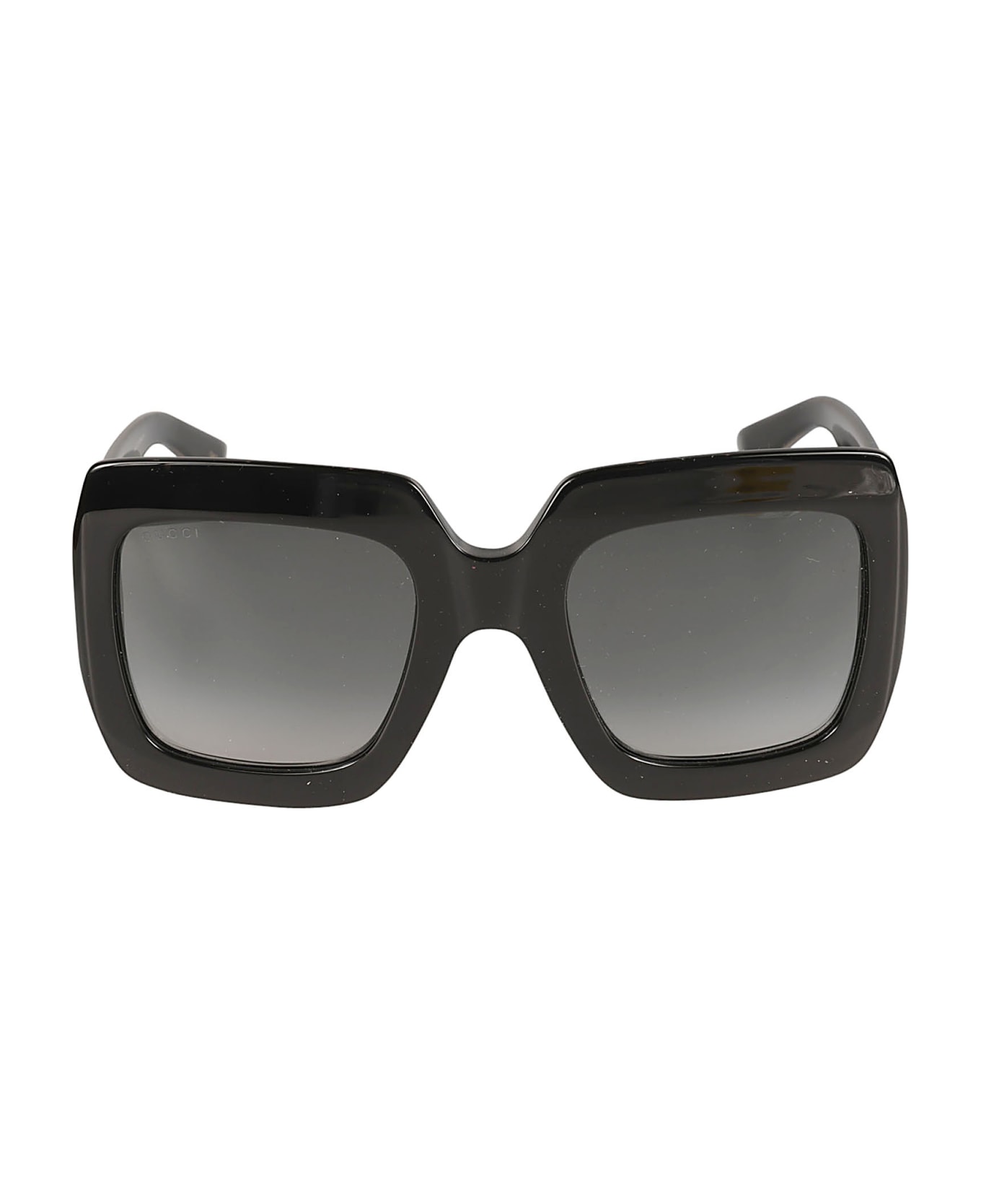 Gucci Eyewear Square Frame Sunglasses - Black/Grey