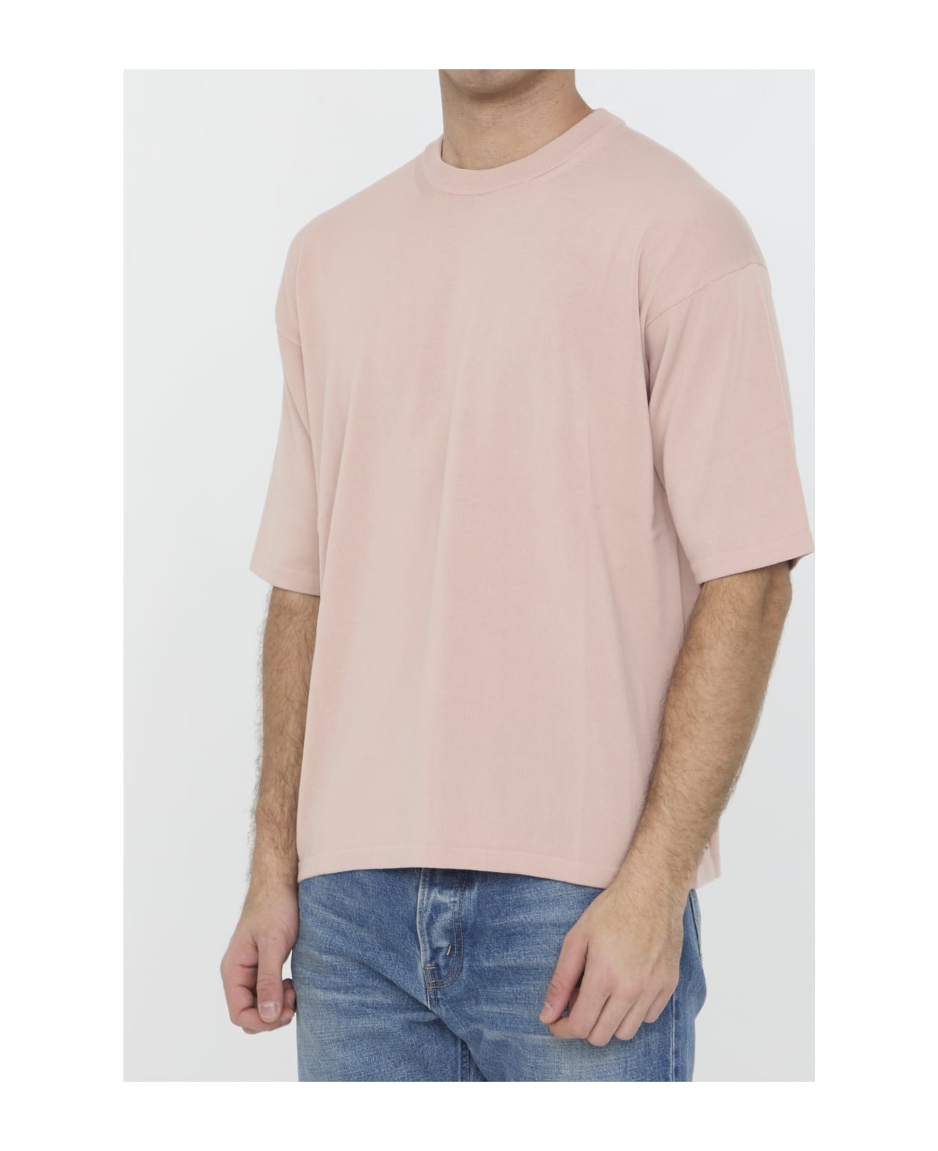 Roberto Collina Cotton T-shirt - PINK