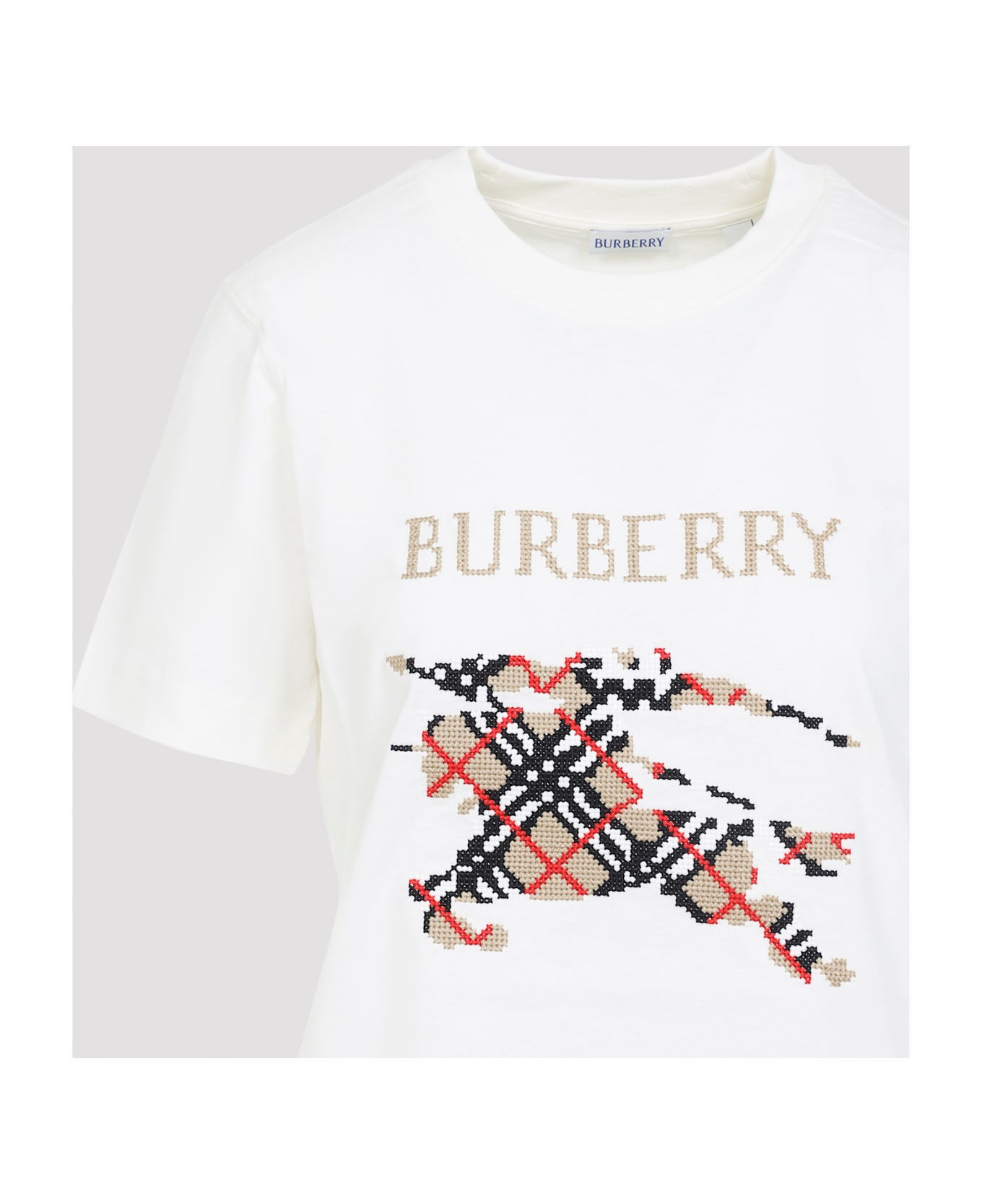 Burberry Frankie T-shirt - Chalk
