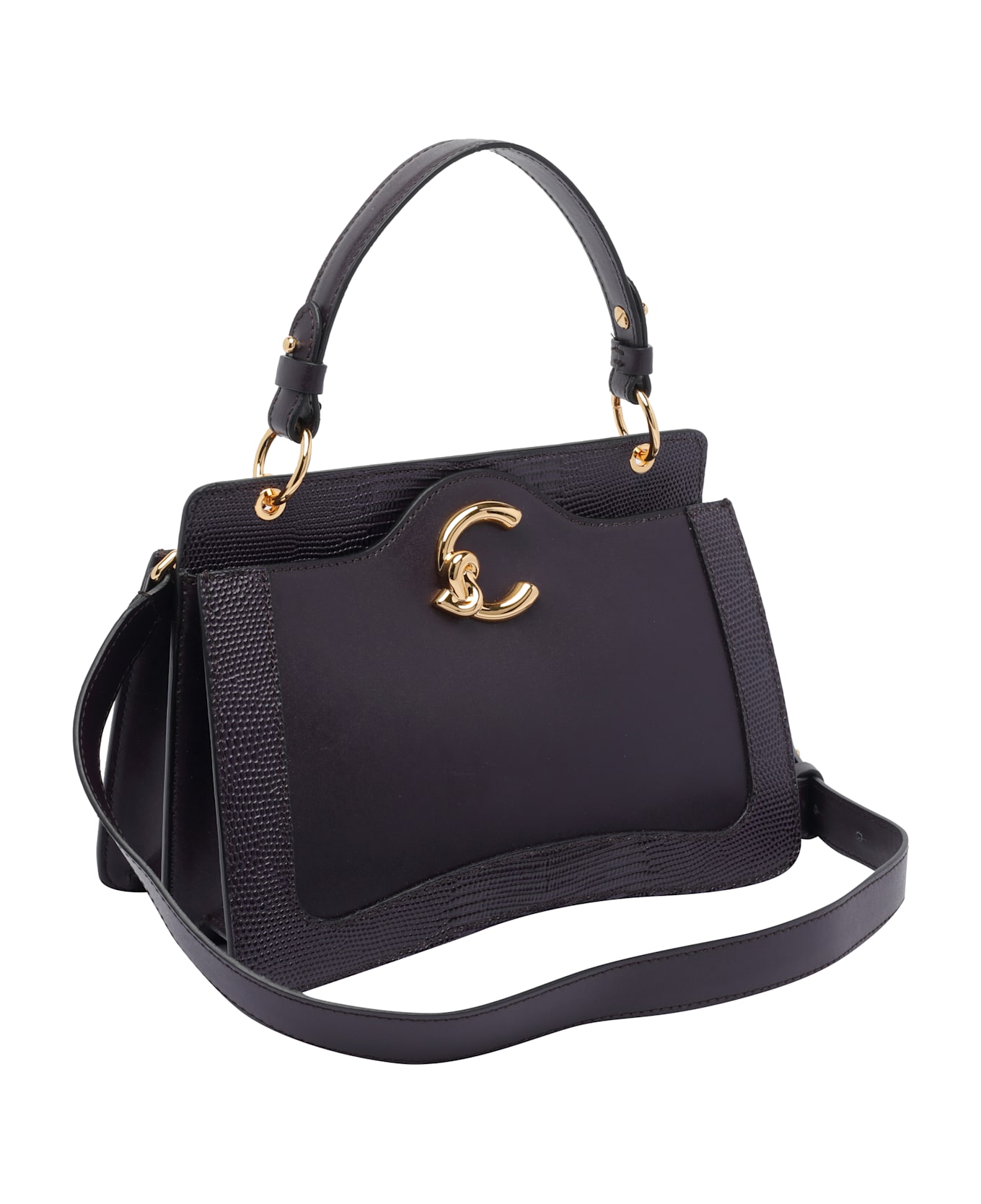 Coccinelle C-me Bimateri Crossbody Bag - Black
