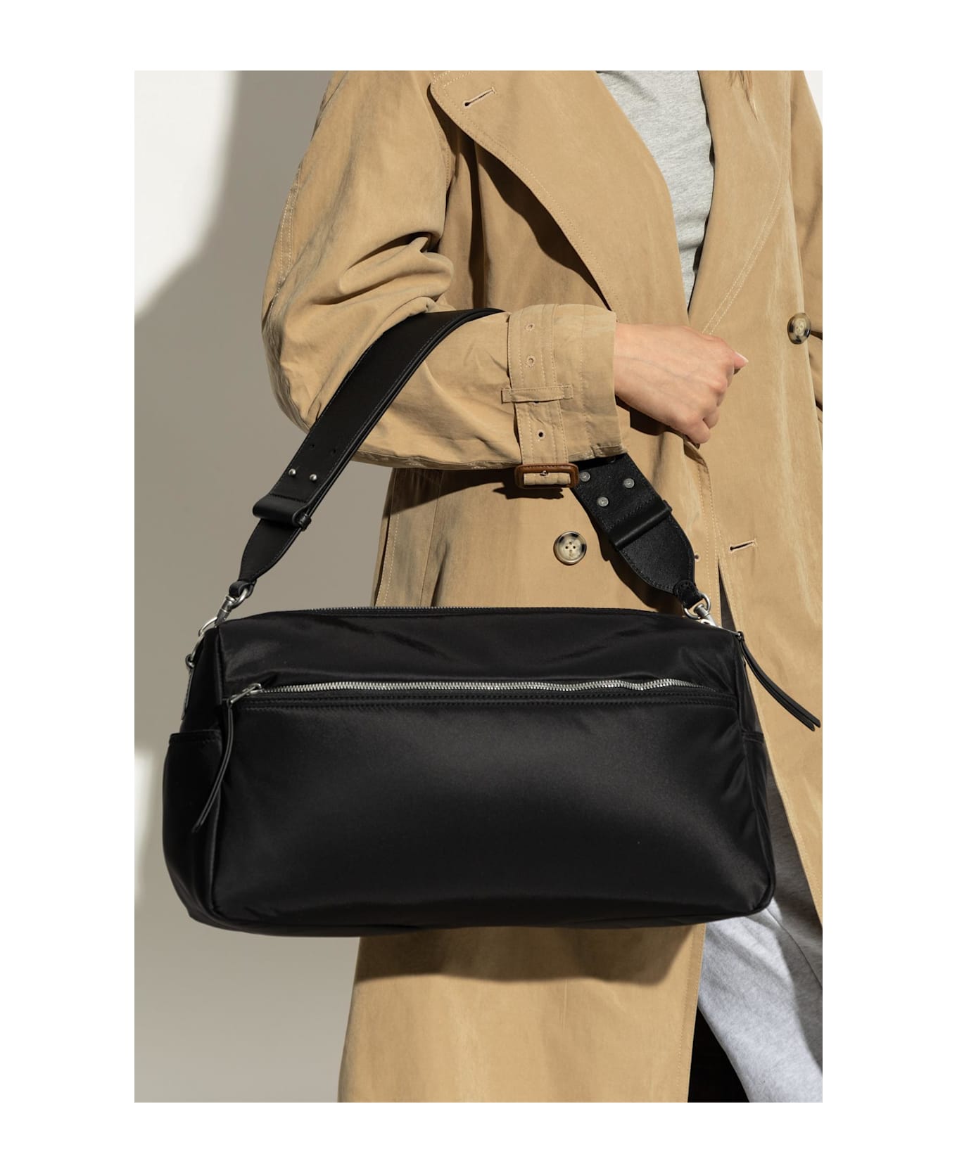 Ami Alexandre Mattiussi Shoulder Bag - Black