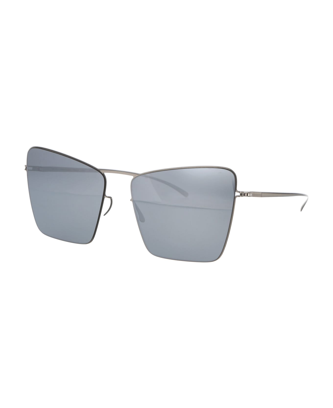 Mykita Mmesse014 Sunglasses - 187 E1 Silver Silver Flash サングラス