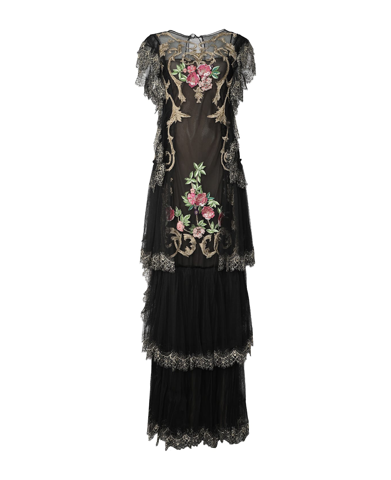 Alberta Ferretti I Live In Layers - black