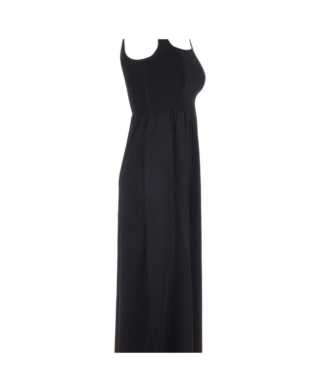 MATTEAU Knit Midi Dress - Black