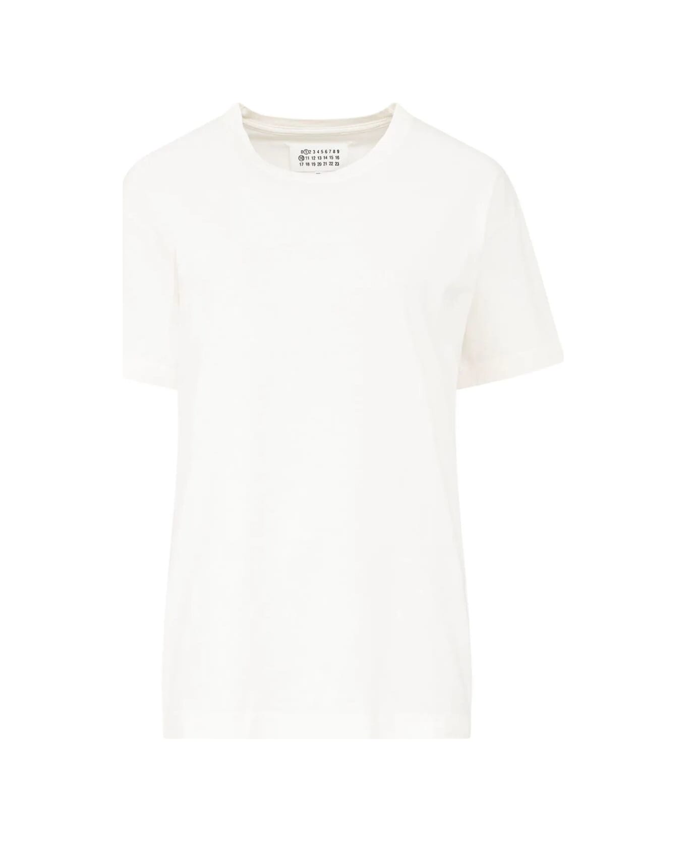 Maison Margiela T-shirt - Off White Tシャツ
