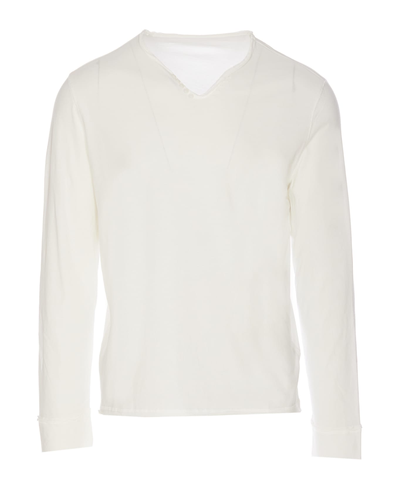 Zadig & Voltaire Monastir Longsleeves T-shirt - White