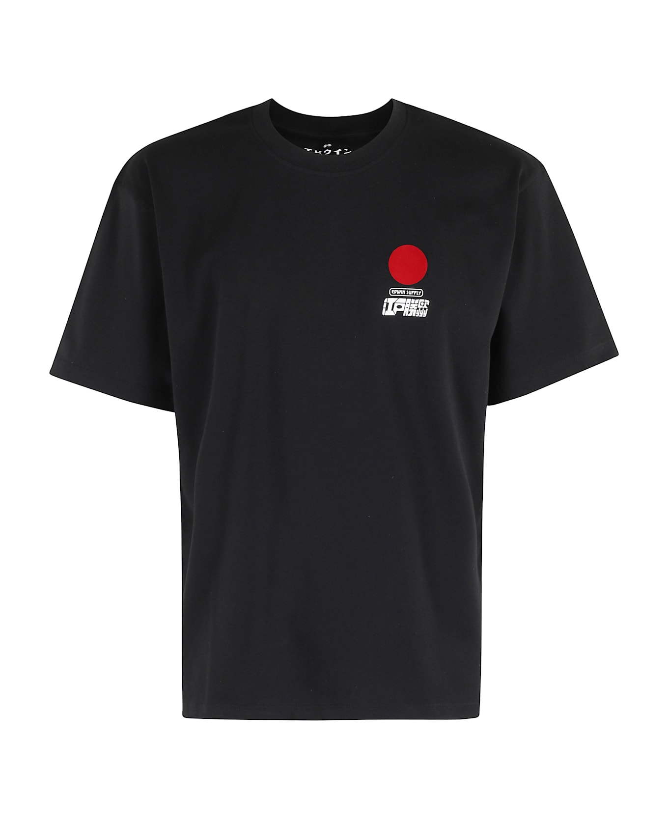Edwin Sun Tshirt Ss - Black